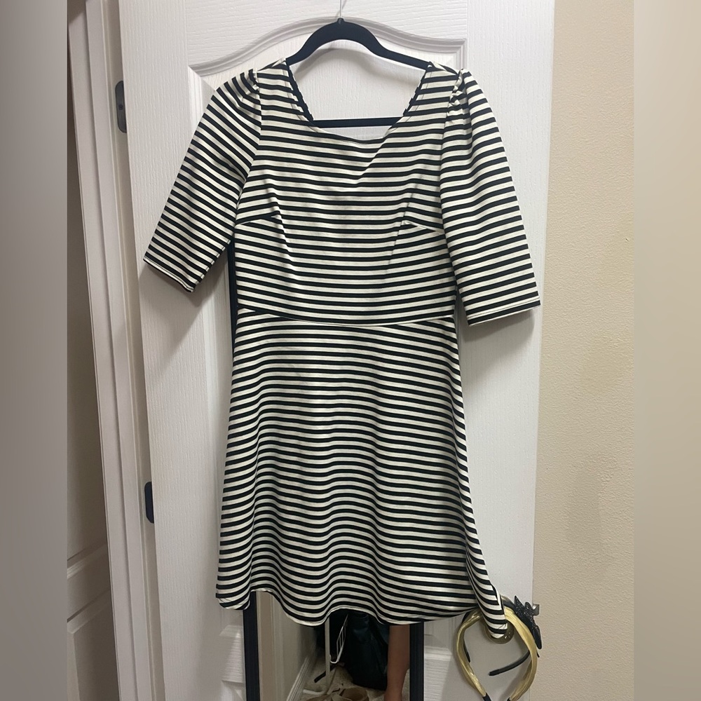 Black and white dress